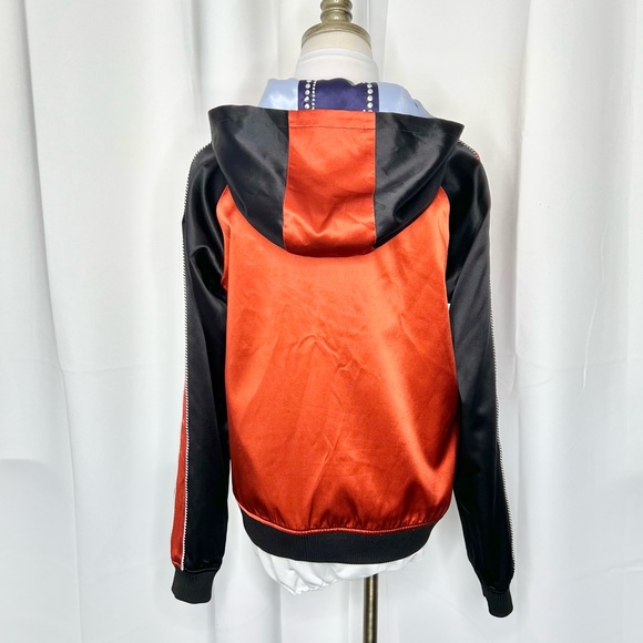 ❗️NWOT❗️OPENING CEREMONY 100% Silk “Love Stings” Embroidered Reversible … - Picture 10 of 16